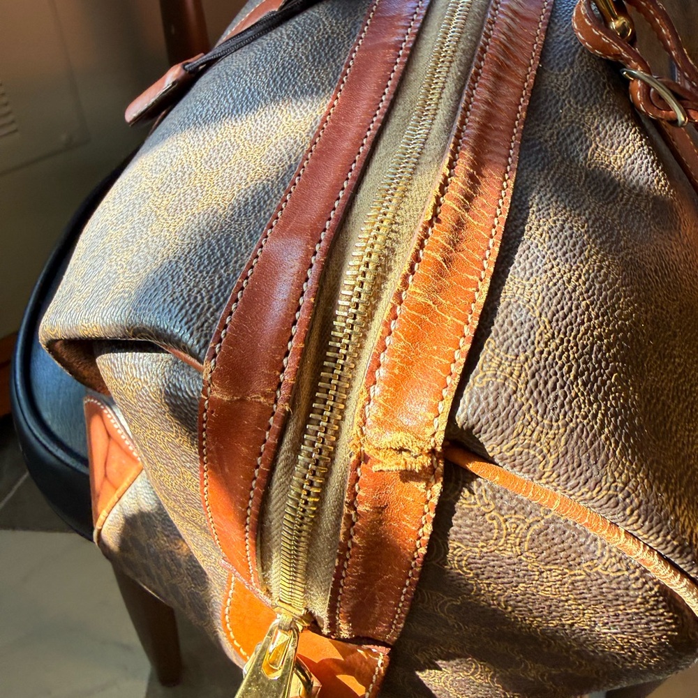 Celine Triomphe Monogram Weekender - Picture 4 of 9